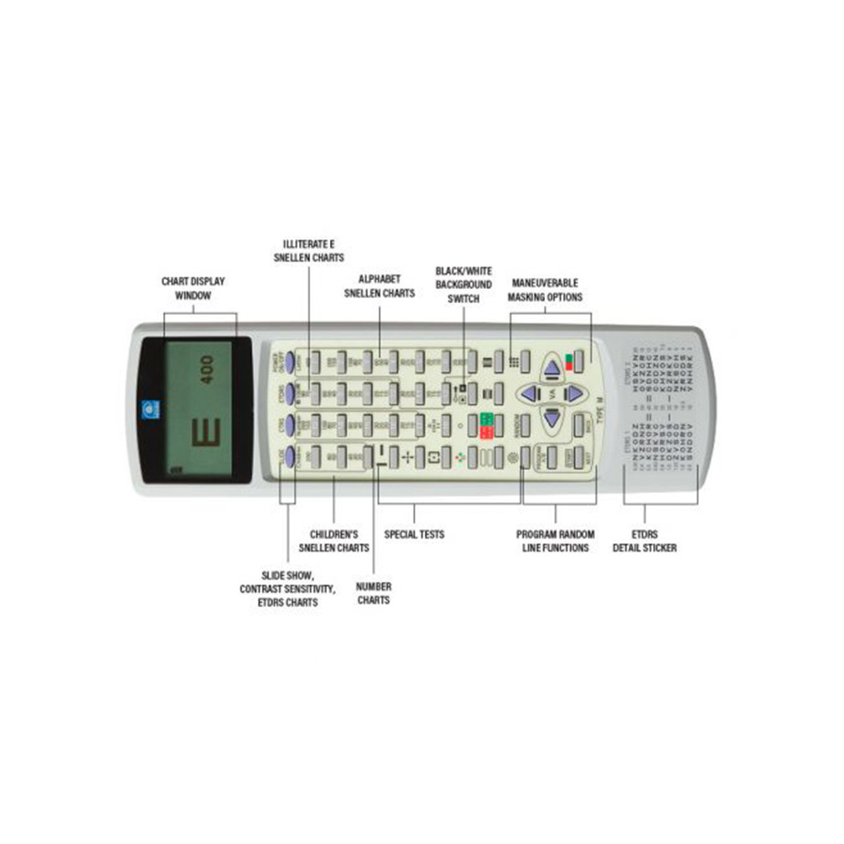 Marco SC-1600 LCD Acuity System Remote