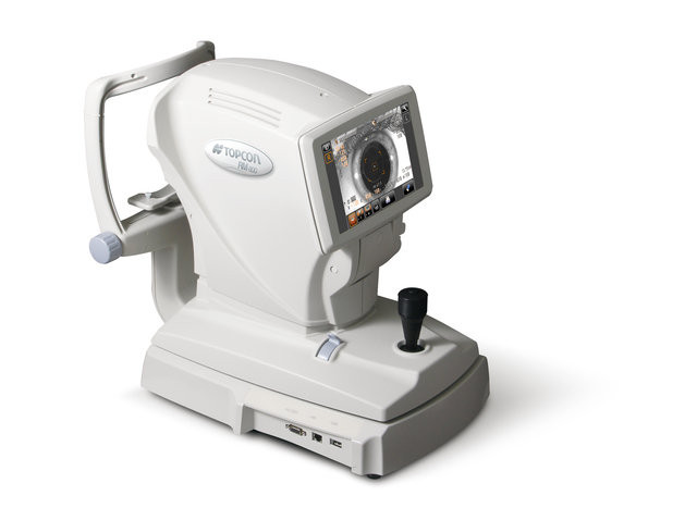 Topcon RM-800 Auto Refractometer Side View