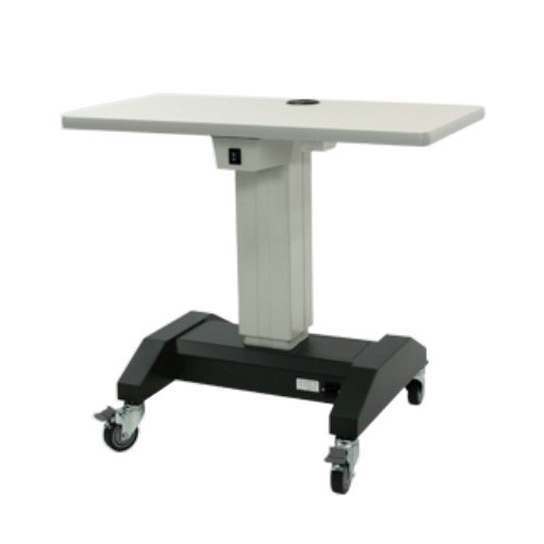 S4Optik Atlas Single Pedestal Power Table, Wheelchair Version