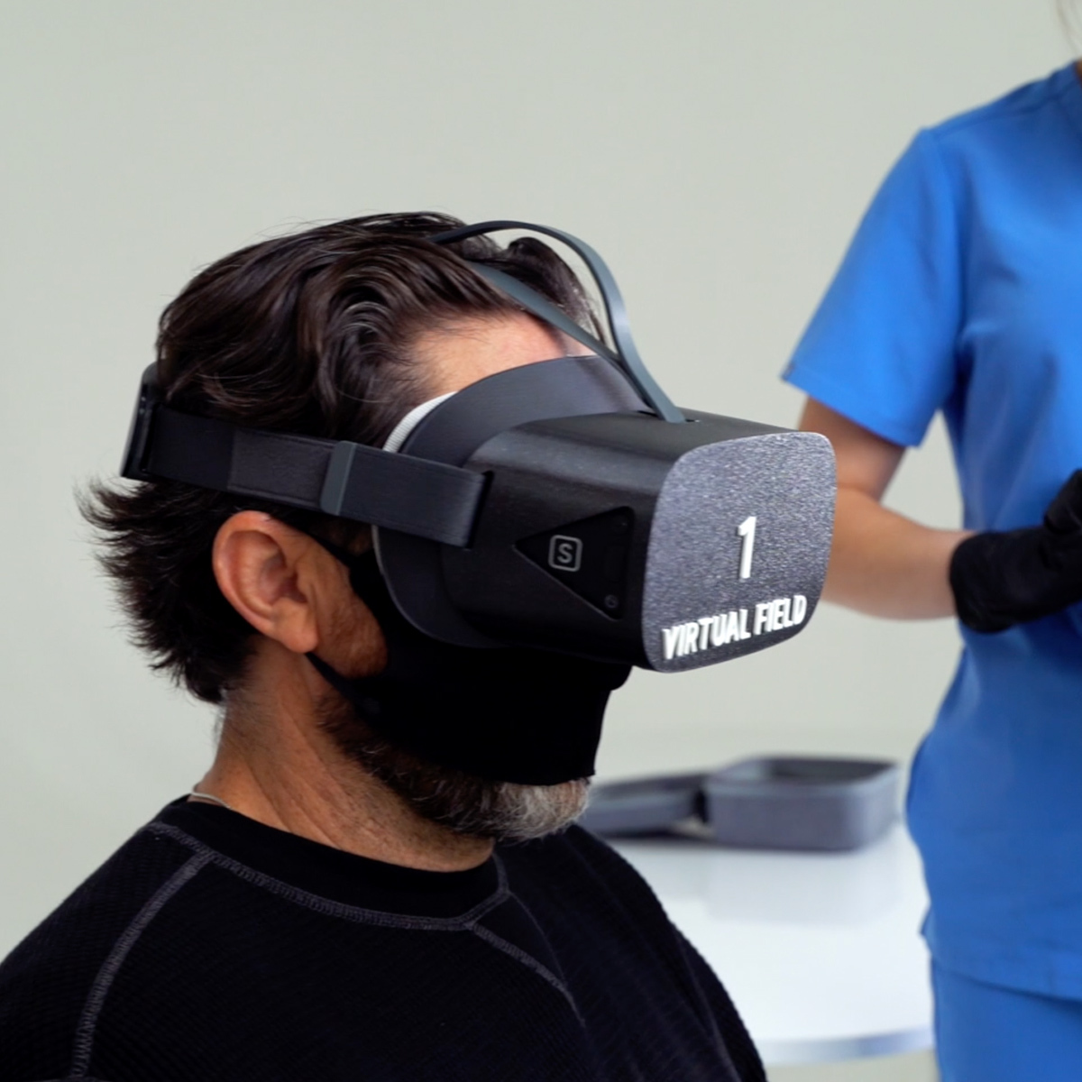 Virtual Field VF-III on patient