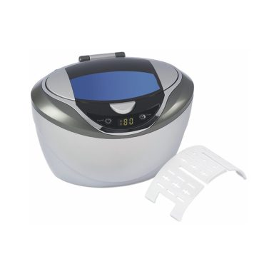 Ultrasonic Cleaner, 5-Cycle w/ auto-stop, 600 ml Stainless Tank
