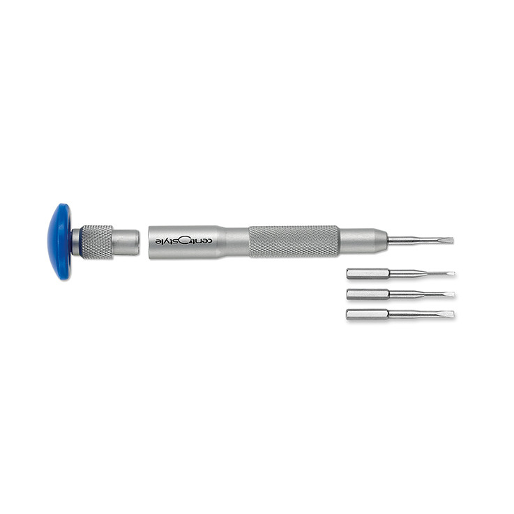 Universal Screwdriver Set Flat with four blade sizes