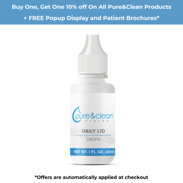 Pure&Clean Daily Lid Drops Promo